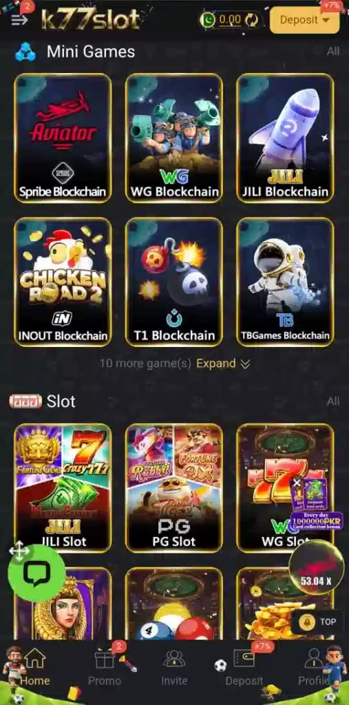 K77slot Game Download